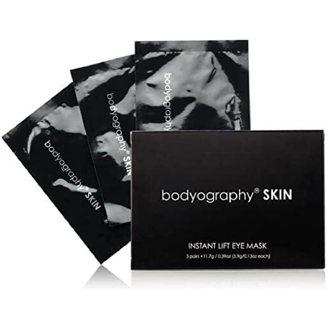 Bodyography Instant Lift Eye Mask - Tightens Eye Area; Antioxidants, Plant & Natural Extracts Enriched |Vegan, Gluten-Free, Paraben-Free, Cruelty-Free 0.39 Oz