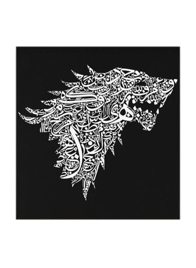 RYN Winter Is Coming Game Of Thrones Mdf Wall Art Multicolour 30X30Centimeter RYART2611