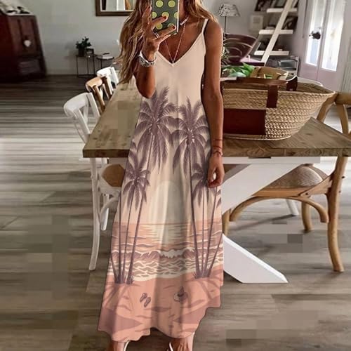 Robe décontracté rose contre la chaleur style fluide et léger