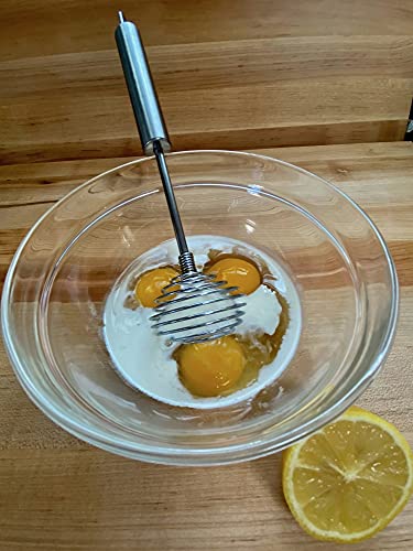Fox Run 5829 Spiral Spring Whisk, 10" Silver Stainless Steel #TOP4