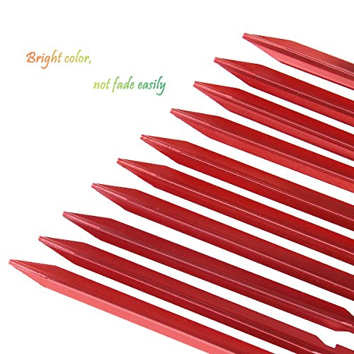 Dawa, 10 picchetti per tenda in lega di alluminio