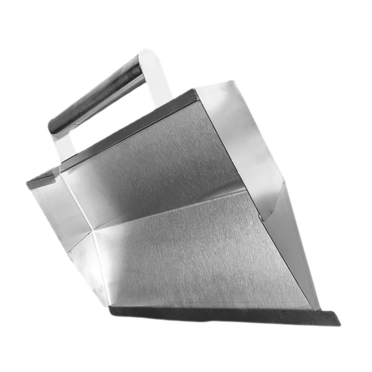 Frattazzo per Muratura in Acciaio Inox Argento, Forma Unica | Stuccatura e Lisciatura Pareti, Design Multifunzione ad Alta Tenacità, Uso per Pittura