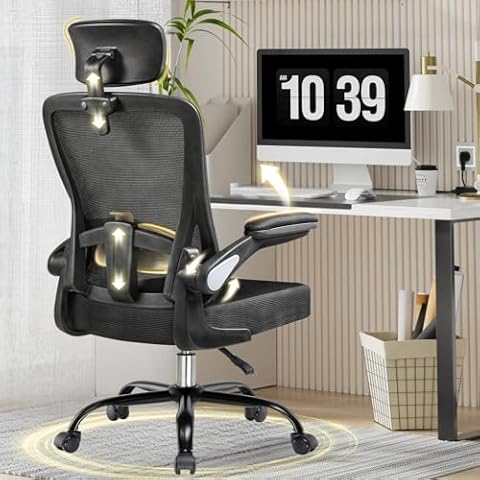 COMHOMA Ergonomic Office Chair with Adjustable Features Cover