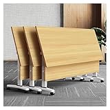 Design pliable : cette table pliante polyvalente est conçue pour un rangement facile, se replie rapidement lorsqu'elle n'est pas utilisée pour économiser de l'espace. Parfait pour les réunions ou les événements, il se déplie sans effort pour fournir une surface plane, permettant une conversion harmonieuse de l'espace. Idéale pour la maison et le bureau, cette table allie praticité et commodité moderne.