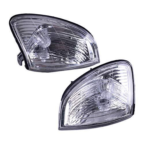 ciciTree 2pcs Front Bumper Turn Signals Corner Light Lamp Fit for Lexus LX470 1998-2007 New