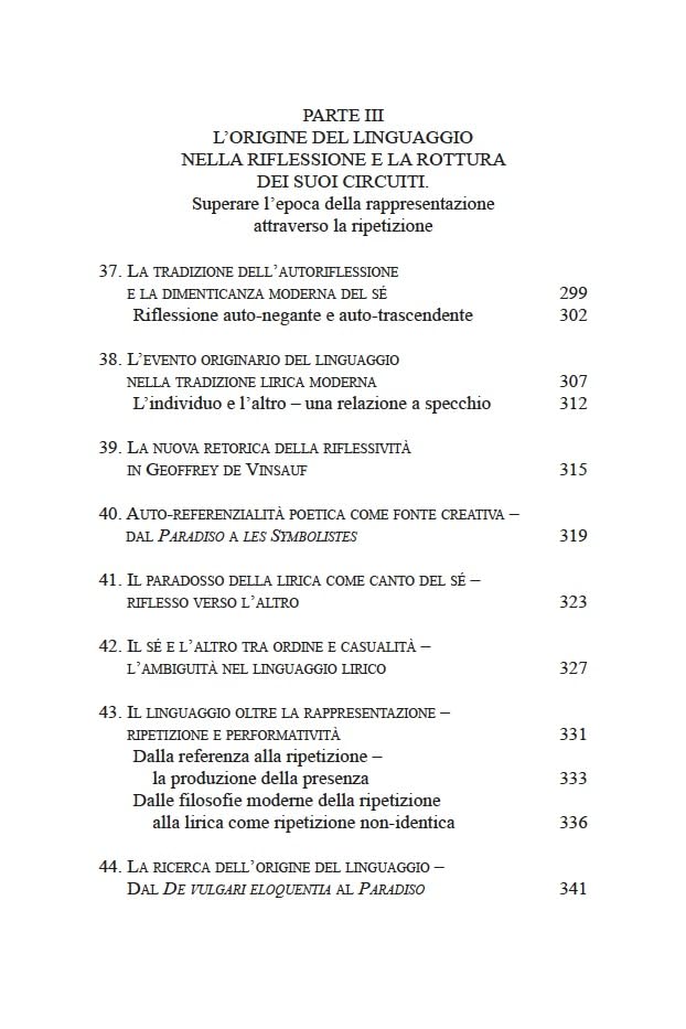 Il «Paradiso» di Dante e le origini teologiche del pensiero moderno. Verso una filosofia speculativa dell'autoriflessione
