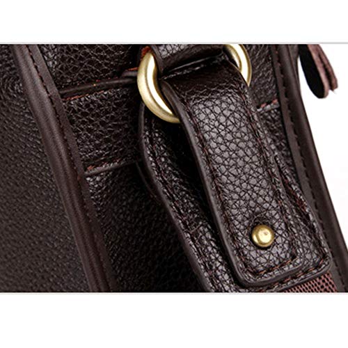 Maletín para portátil y bolsos hombro de negocios para viajes de hombres 5