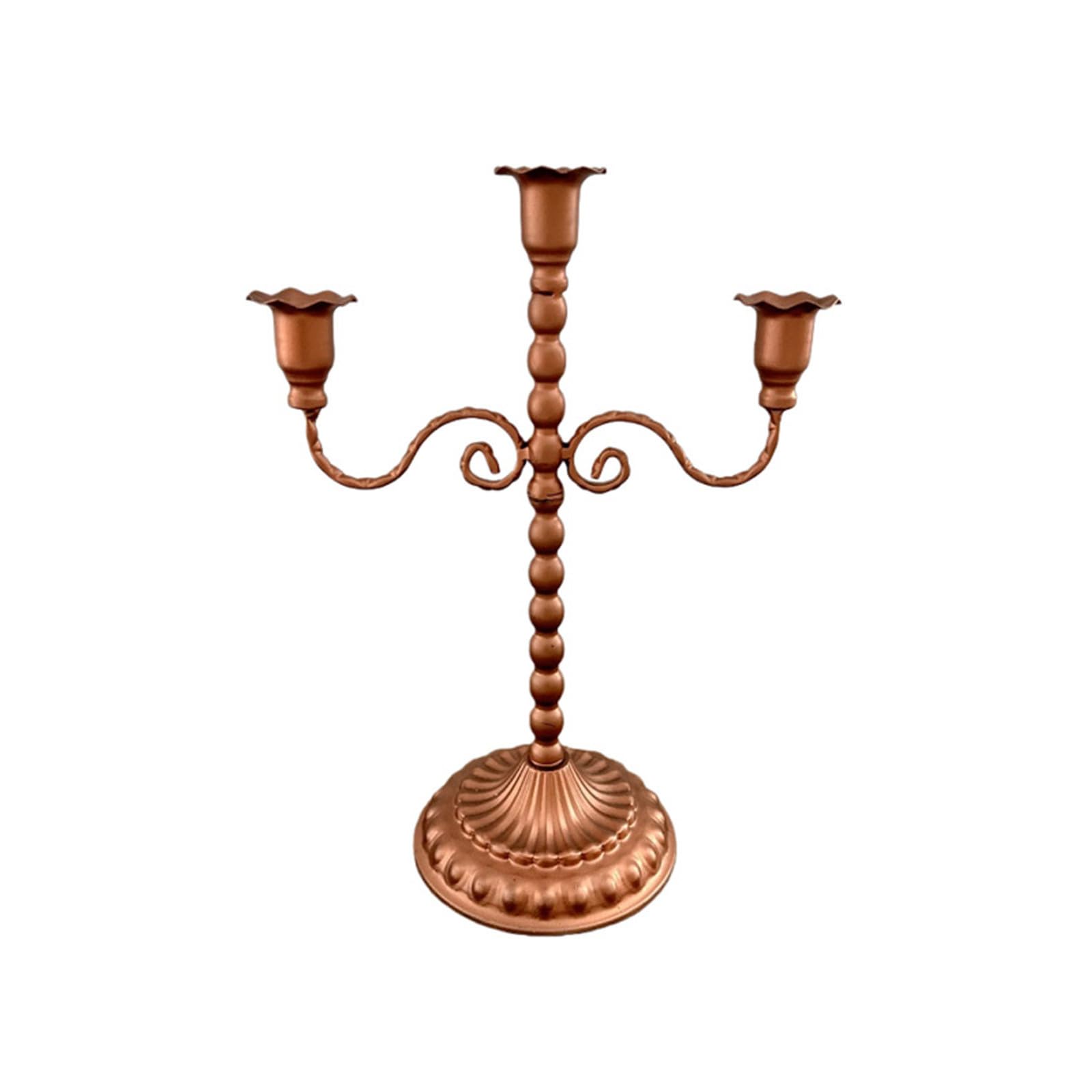 TFAOYS Candlestick Holders Iron Metal Taper Holders Decorative Stands Home Decorations for Kitchen Table Decorative Stand