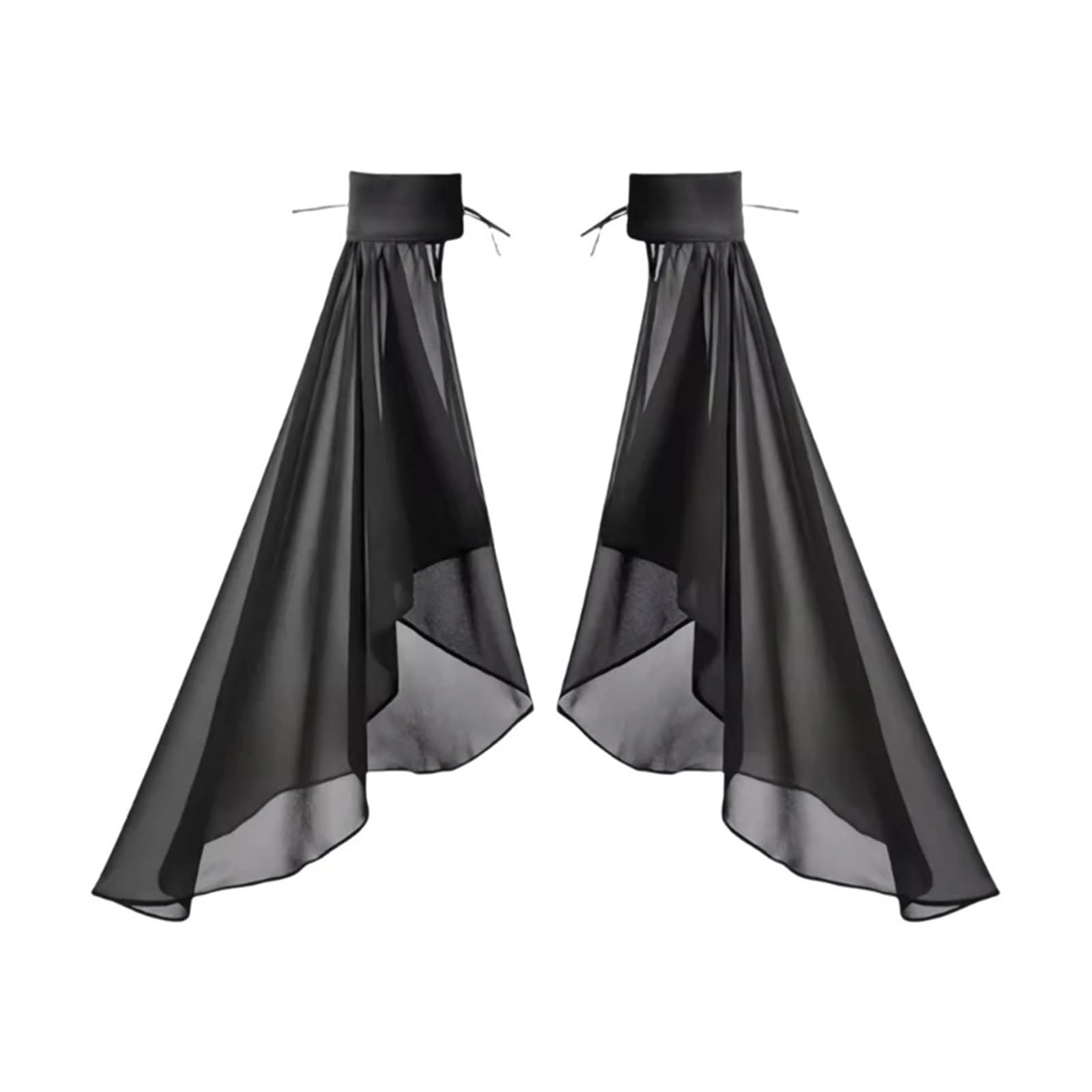Manguitos de tul mujer mangas largas desmontables calentadores de brazos decorativos bodas