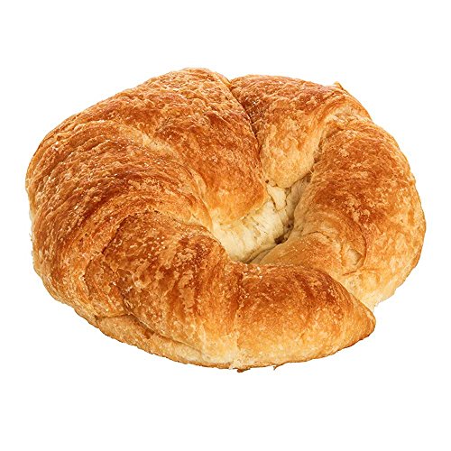 La Francaise European Extra Large Butter Closed Croissant, 3 Ounce -- 32 per case.