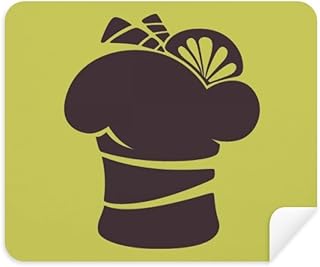 Black Lemon Ice Outline Cleaning Cloth Screen Cleaner 2pcs Suede Fabric