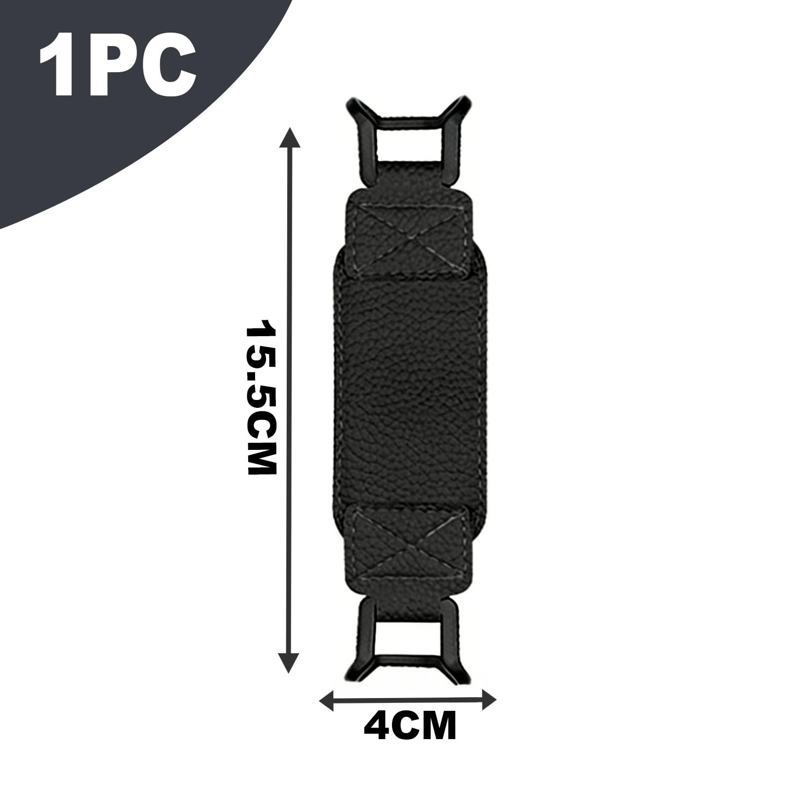 Universal Soft Kin-dle Hand Strap for 6-7.5" eReaders & Tablet, Secure Kin-dle Grip Holder for Kin-dles Ko-bo Voy-aga Le-novo Sony E-Book Readers, Lightweight High-Elasticity Kindle Hand Strap (Black) — view 2