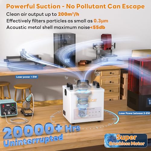 FumeClear FC100A Solder Extractor