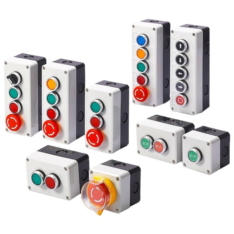 Boîte d'indicateur de bouton avec warning circle pour démarreur - 2