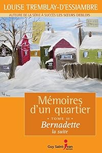 Book's Cover of Mémoires d'un quartier, tome 11: Bernadette, la suite