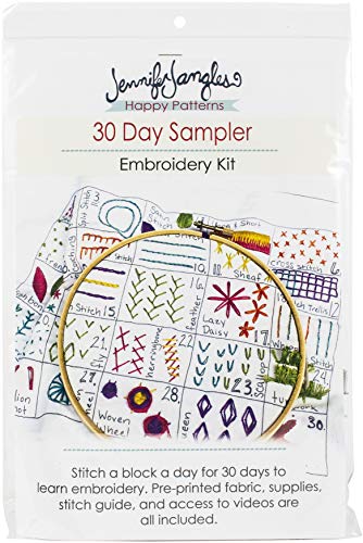 Image of 30 Day Sampler Embroidery Kit