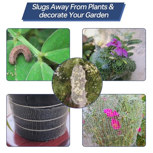 image for APSHIZE Wire Mesh Hole Fill Fabric 5” X 106 Ft, Wire Mesh for Mice C