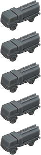 5個 Dongfeng 燃料タンク車 1/350-1/700 3Dレジンモデル | Dongfeng 燃料タンク車, 現代中国軍用兵站支援車、軍用レジンモデル DIY未塗装 ミニチュア(1/350(1.84CM))