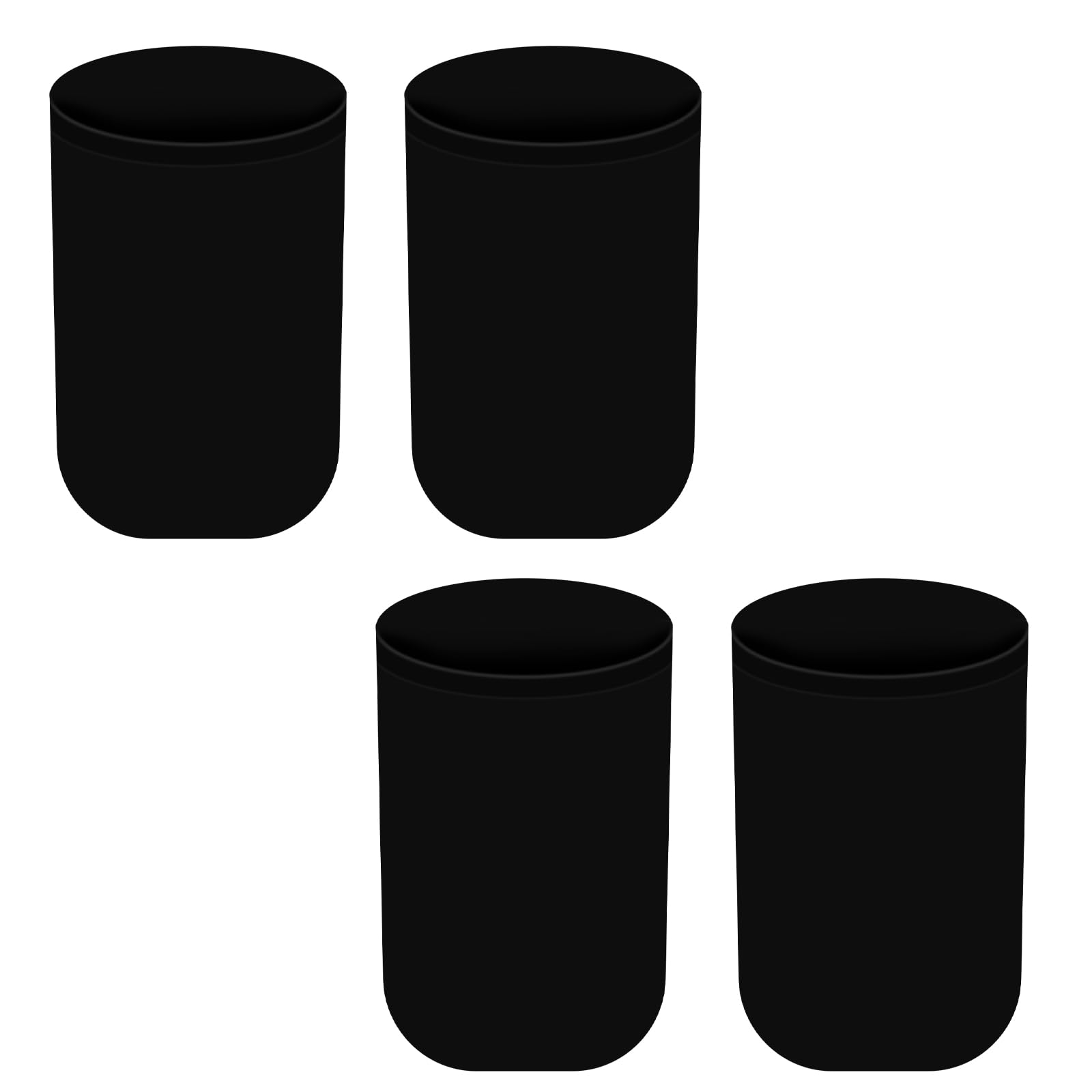Photo 1 of Sprouting Mason Jar Cover,4pcs Blackout Sleeves Jar Grow Cover Hydroponic Container Sheath, for Home Gardening and Seed Germination,Black