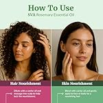 SVA Rosemary Essential Oil – 4 Fl Oz – 100% Natural Rosemary Oil for Hair, Face, Skin Care, Diffuser, Aromatherapy, Scalp, Body Massage, Soap and Candle Making – with Dropper - Image 5