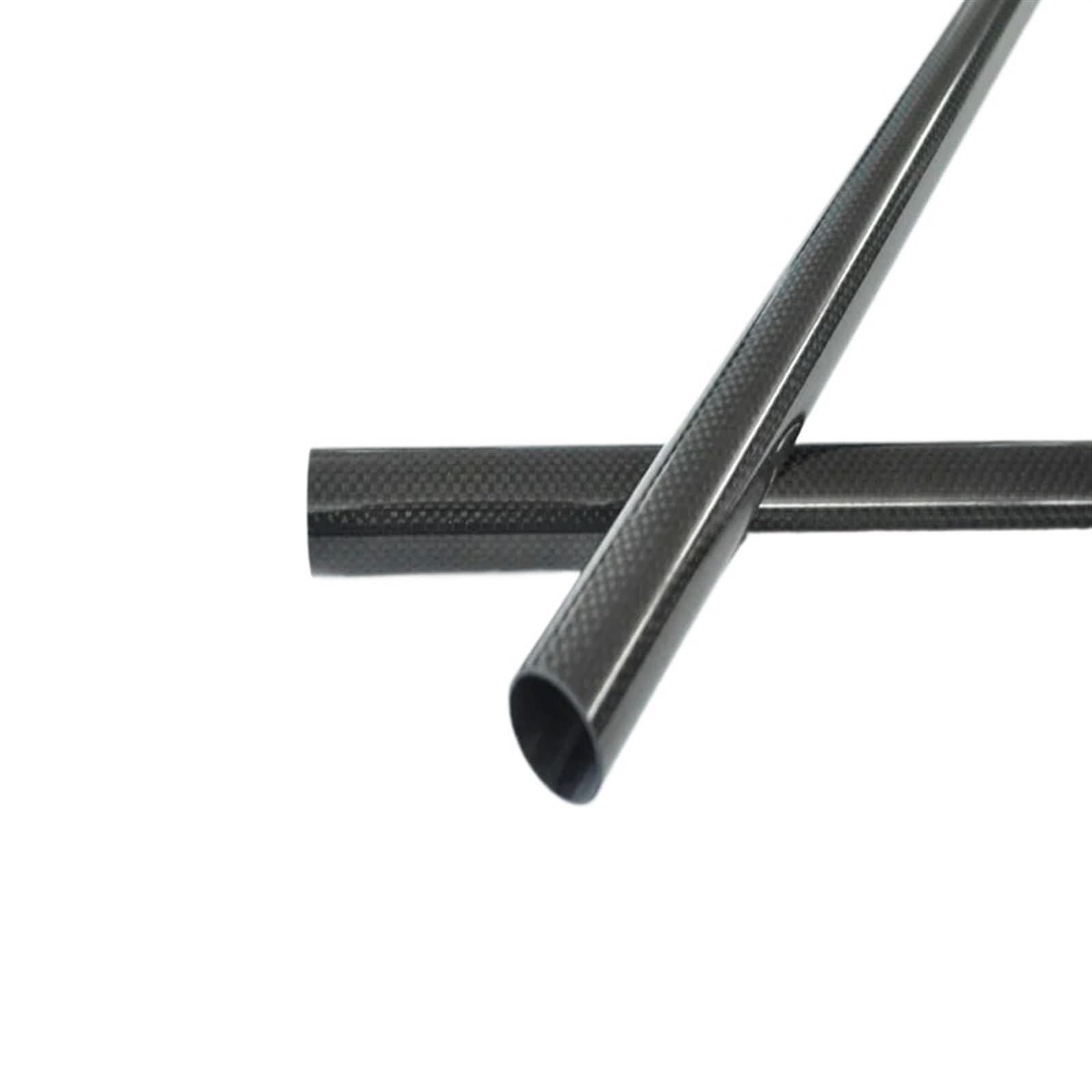 2.0mm Thickness 3K Carbon Fiber Tube OD 8 10 12 14 16 18 20 22 30 38 40 45 50 60 64 80 84 90 94 100 104 114 L500mm High Strength Carbon Fiber Square Tube(24x20 Plain Glossy)