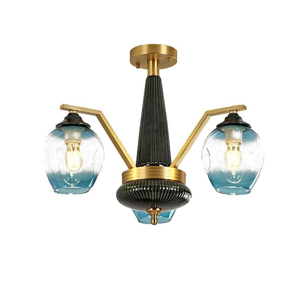 Lustre Spoutnik Laiton Bleu pour illuminer votre Îlot de Cuisine