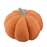 Halloween Kürbis Kuscheltier Pumpkin Pillow, Kissen Geschenke für Kinder und Erwachsene, Gestopftes Plüsch Kürbis kissen für Thanksgiving Party Deko, Haushalts Deko und Herbst Deko(Orange 30CM)