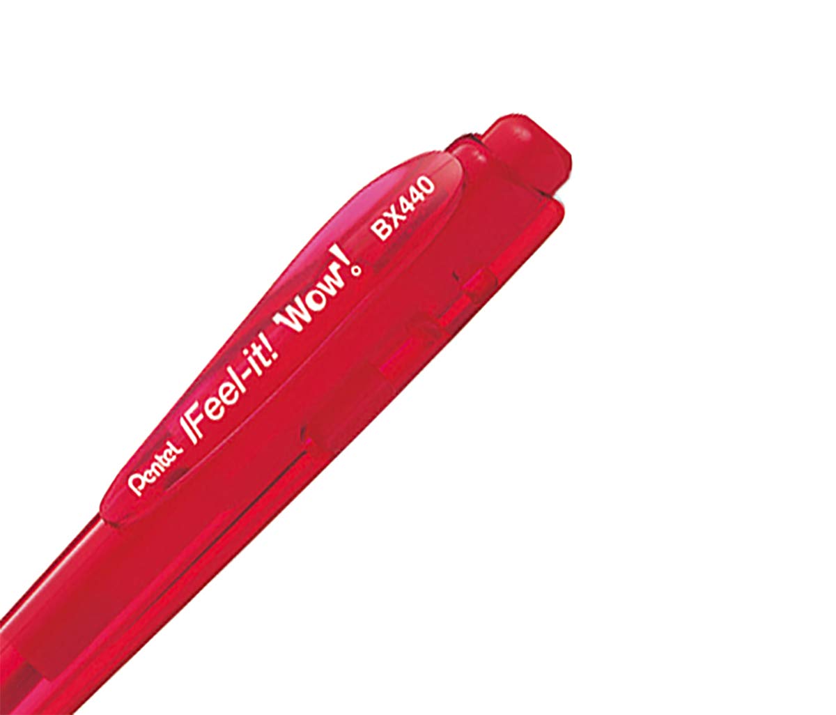 Penne A Sfera Pentel BX440 Feel-it Wow - Confezione Da 8, Punta 1.0 Mm, Colore Blu - Foto 9