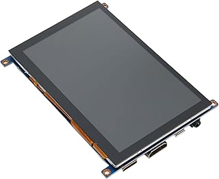 Tela HD, Interface Multimídia HD de 5 Polegadas, ângulo de Visão de 178 Graus, Monitor Touchscreen para Computador