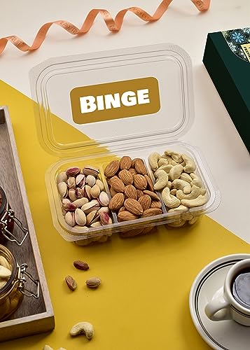 Image of Dry Fruits Combo Pack Dry Fruits And Nuts Dry Fruit Gift Hamper Dry Fruits Box Snack Box Pack of 3 DryFruits Cashew Almond Pistachios