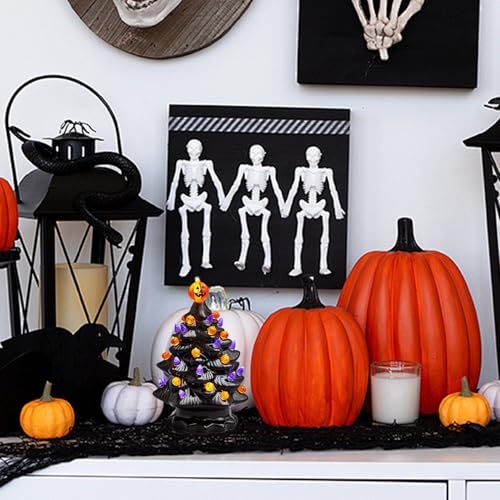 Árboles de luz de Halloween decorativos para regalar y centros de mesa 3