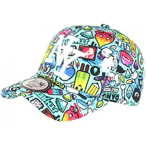 Casquette NY Turquoise Hip Hop Honour Cover