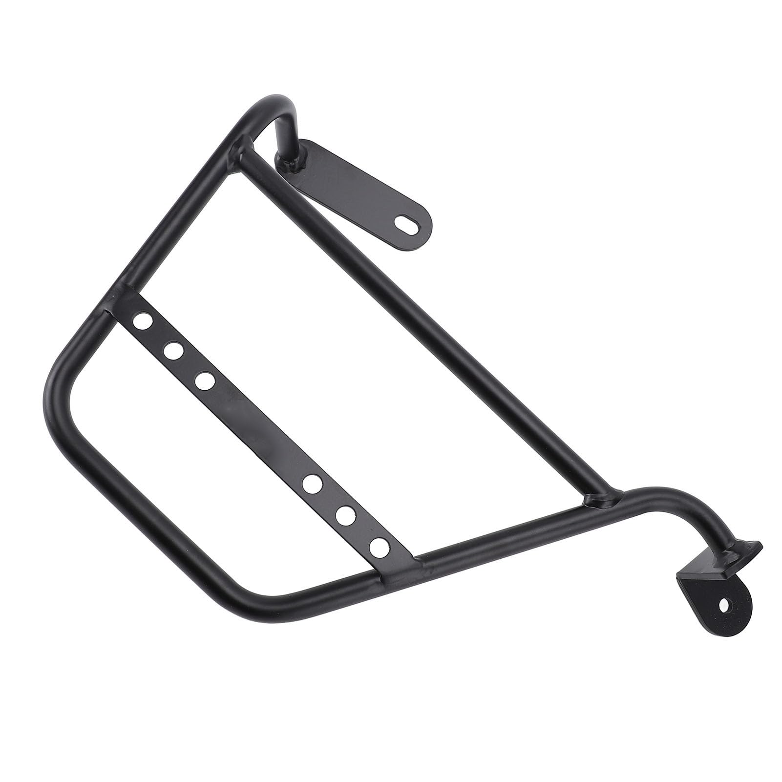 Portapacchi Laterale per Moto, Struttura Robusta, Tubo in Ferro 12 Mm, Supporto Laterale per Moto, Ripiano per Bagagli di Ricambio per Guzzi V7 Stone Special Custom Sinistra: MV833 BBZJ a