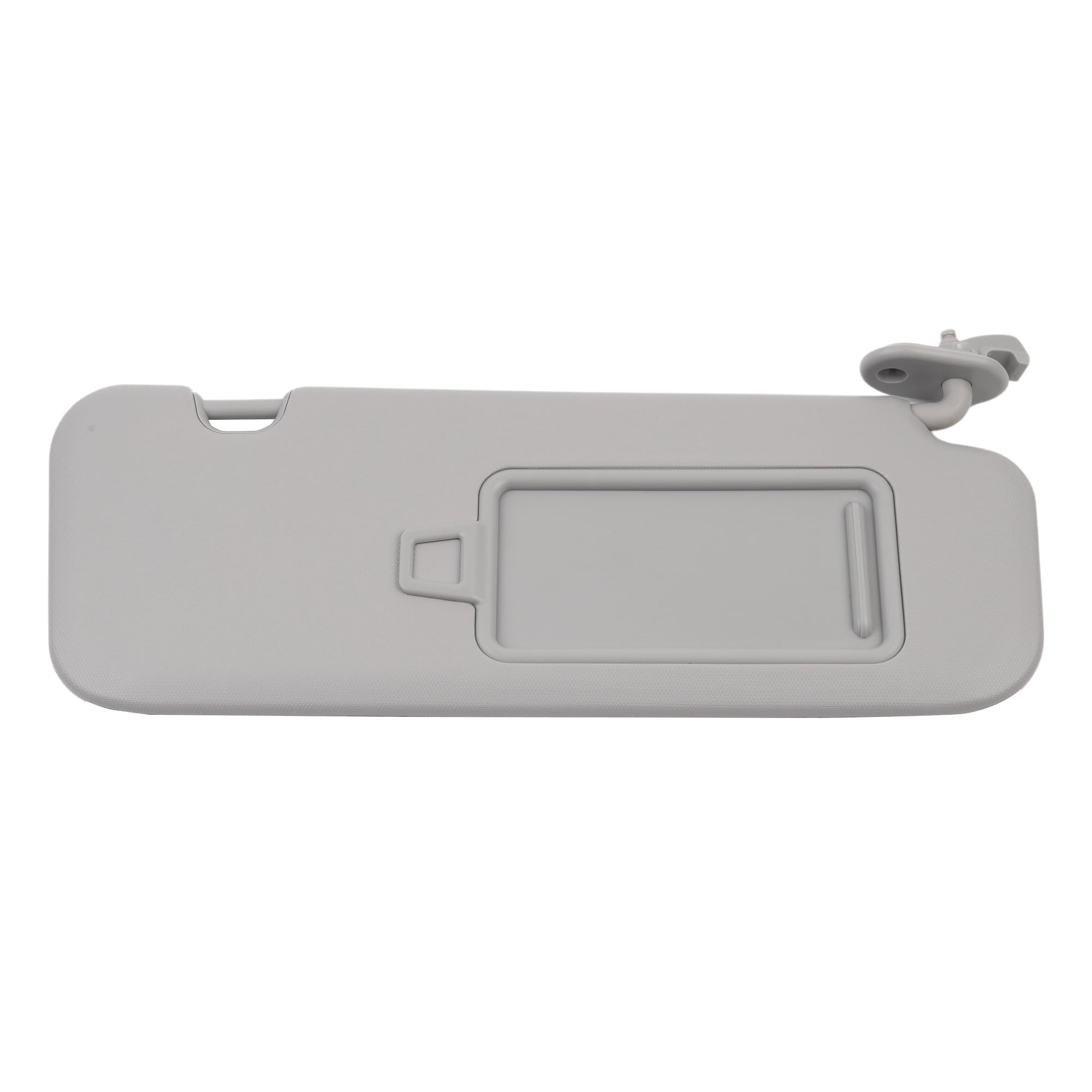 Photo 1 of Dasbecan Right Passenger Side Sun Visor Compatible with Hyundai Elantra AD 2016 2017 2018 2019 Replace 85220-F0100TTX Gray Without Light Right Passenger Side (Gray) gray