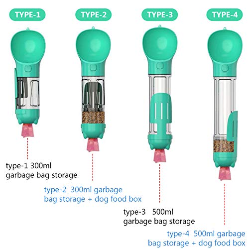 Tigela para garrafa de água para cachorro Pet ao ar livre com dispensador de água para filhotes de c