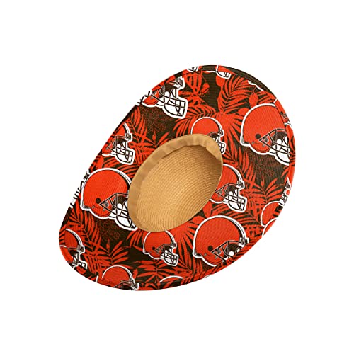 Image of FOCO NFL Womens Floral Straw Hat