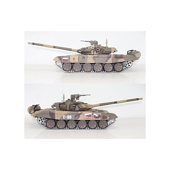 Buy Heng long 7.0 Radio Remote Control 1/16 RC Tank T90 Pro Metal
