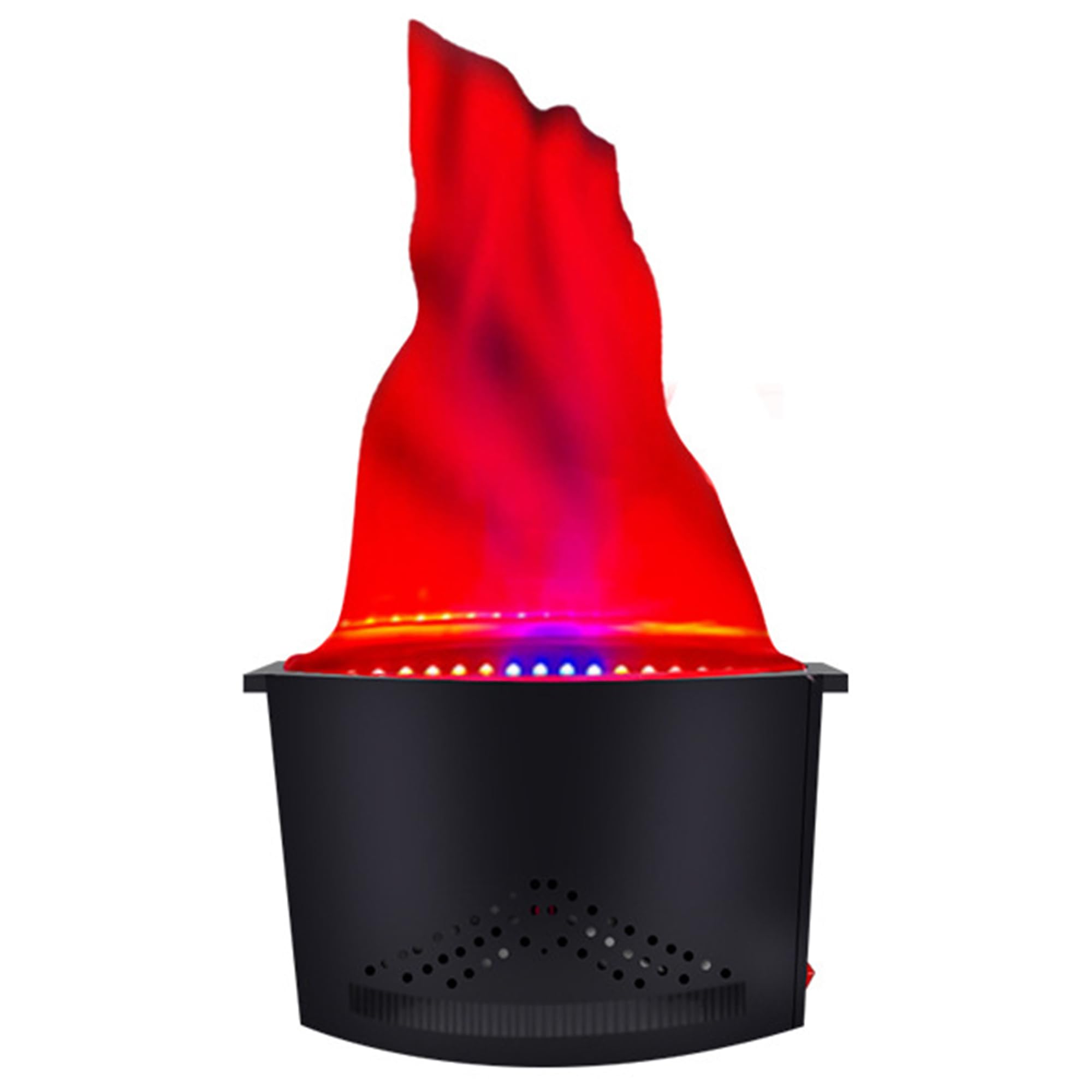 Led-kunstflammelampe - 3D Künstliche Simulierte Flamme, 42 Superhelle Led-perlen & Flammenstoff, Elektrische Künstliche Lagerfeuer-bühnenlichter Für Party- Und Nachtclubdekoration 1-pcs 2M