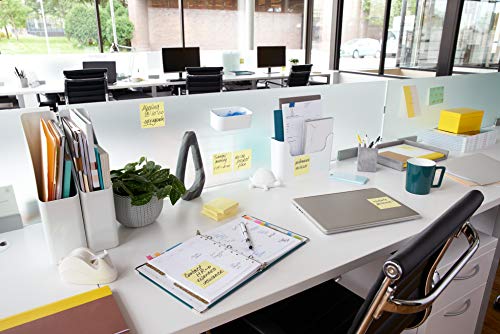 Image of Post-it Notes, Super Sticky Pad, 3 Inches x 3 Inches, Canary Yellow, 65 Sheets per Pad, Six Pads per Pack (654-6SSCY)