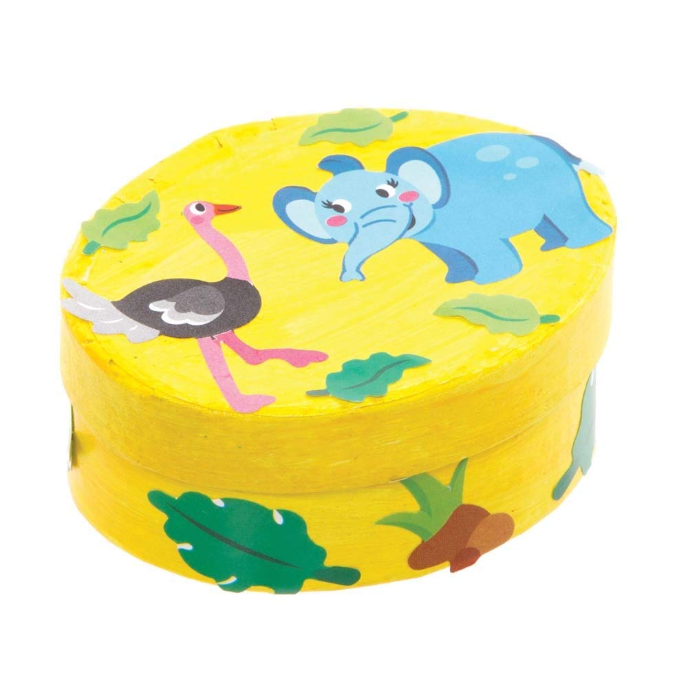 Baker Ross FE222 Jungle Animals Stickers for Kids, Pack of 600, Craft Stickers for Children Value Pack - Image 2