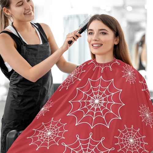Capa de barbería impermeable para hombre con cierre ajustable miniatura 7
