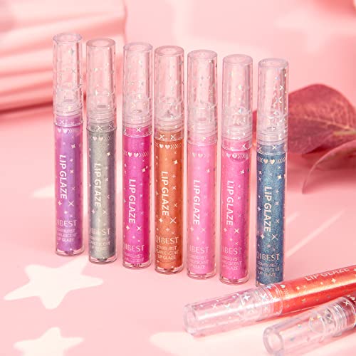 Ktouler Glitter Liquid Lipsticks Set 9 Colors Glitter Diamond Shining Lip Gloss Set Long Lasting Waterproof Shimmer Metallic Lipstick For Women Lips Make Up Set #TOP7