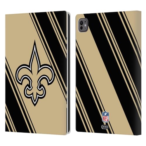 Housse cuir iPad Pro 11 M4 Head Case Designs NFL Saints de qualité