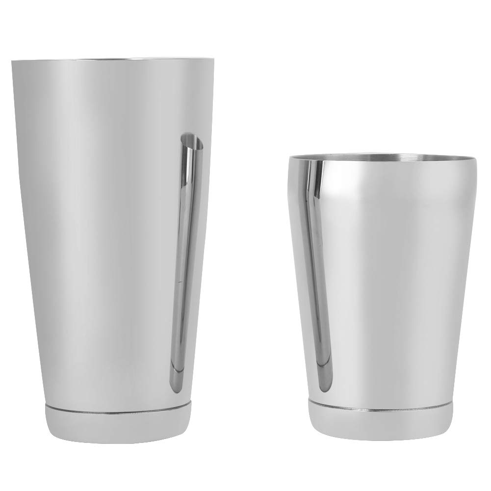 Coctelera Boston de acero inoxidable para mezclar bebidas con elegancia en tu barra