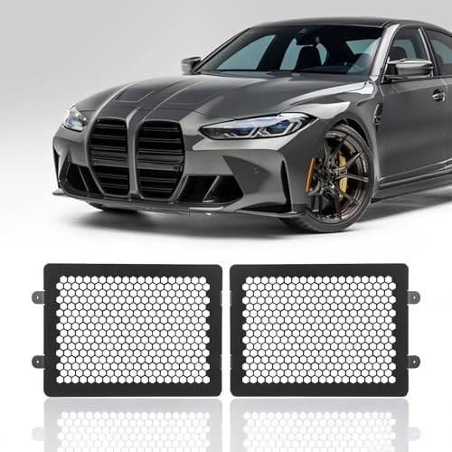 Lazenta Aluminum Front Wheel Arch Clearance Plate Kit Compatible with BMW M2 M3 M4 G80 G81 G82 G83 G87 2021+,Fender Liner Plates Accessories
