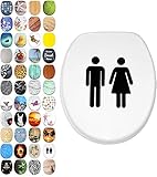 Pflegeleicht ✓ Die Toiletten-Brille verfügt über eine spezielle antibakterielle Oberfläche und kann problemlos mit allen Haushaltsreinigern gereinigt werden