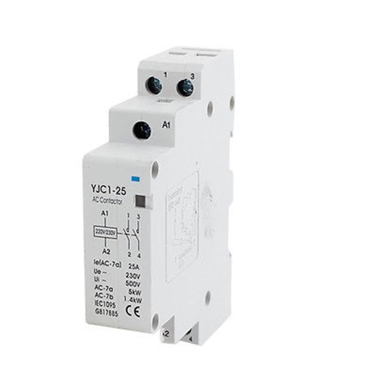Contactor de CA YJC125 para control eléctrico estable con bobina de 230V 2