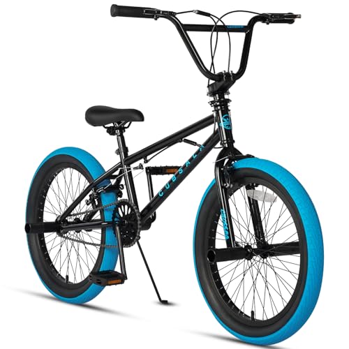 cubsala Freestyle BMX Bike, 20 Inch Kids Bicycle for 7-13 Years Old Kids and Beginner Level Rider...