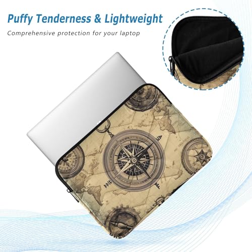 Funda para portátil 13-14 pulg resistente al agua con mapa miniatura 5