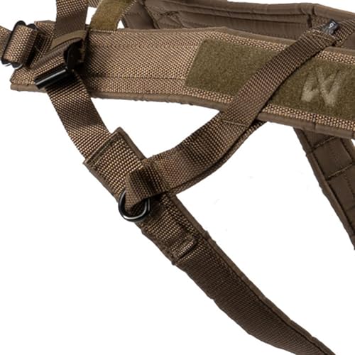 Non-Stop Dogwear Freemotion Hundegeschirr, Arbeitshund, Olivgrün, Größe 8